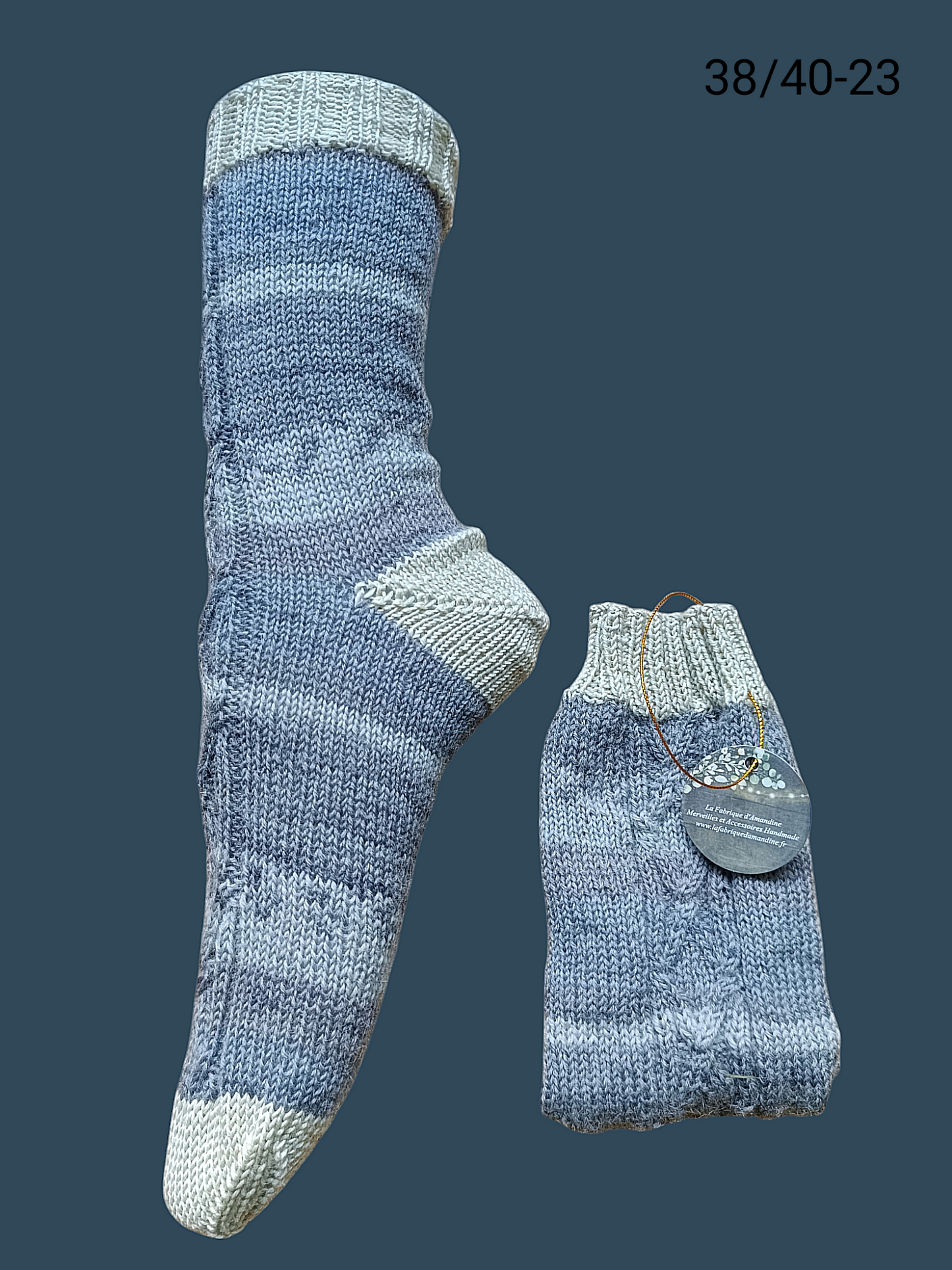 Chaussettes 75% laine