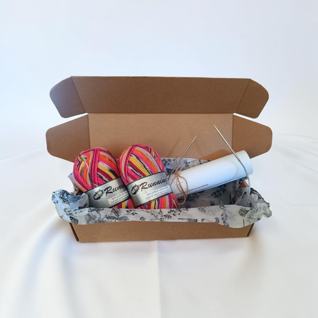 Kit à tricoter chaussettes