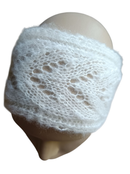 Ensemble bandeau et mitaines mohair