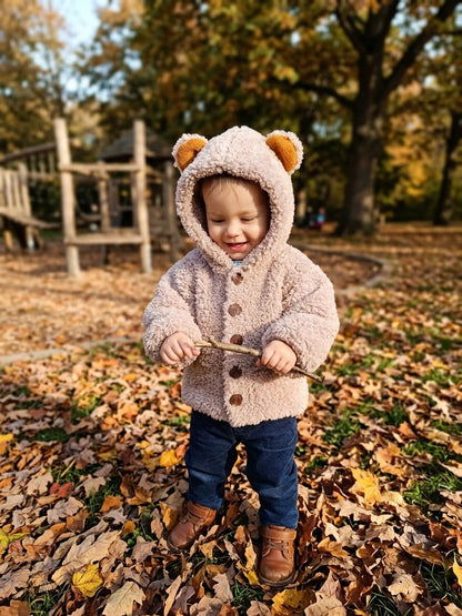 Manteau ourson bébé