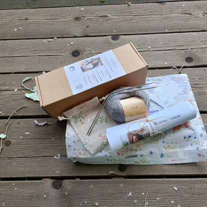 Kit à tricoter mitaines Finesse