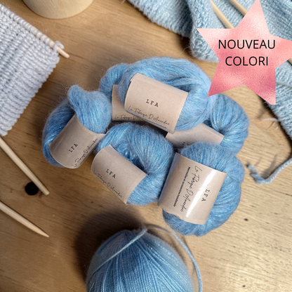 Kit à tricoter écharpe Diamond