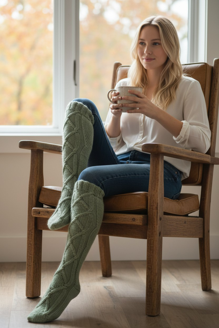 Chaussettes hautes
