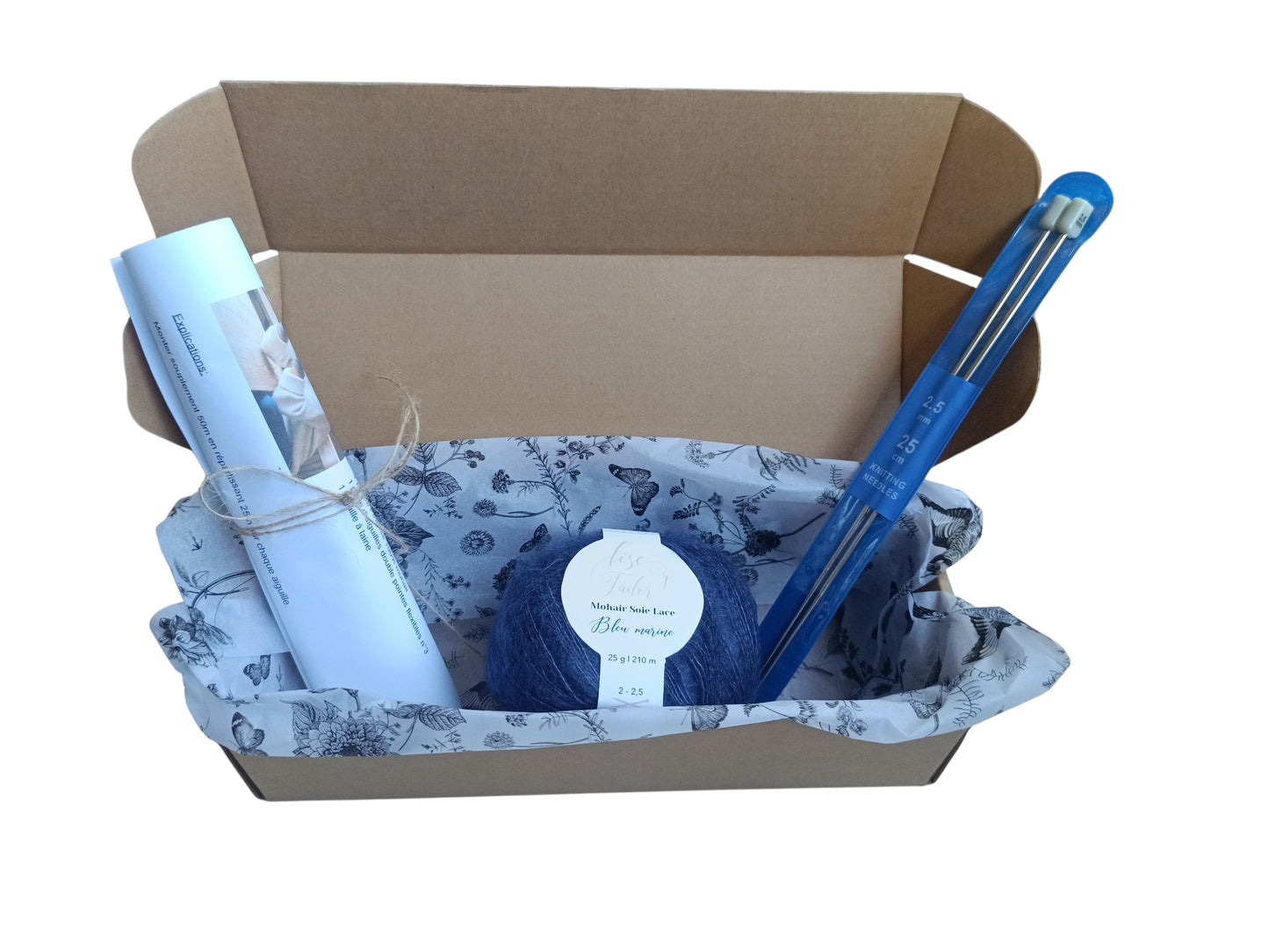 Kit à tricoter foulard Soizic