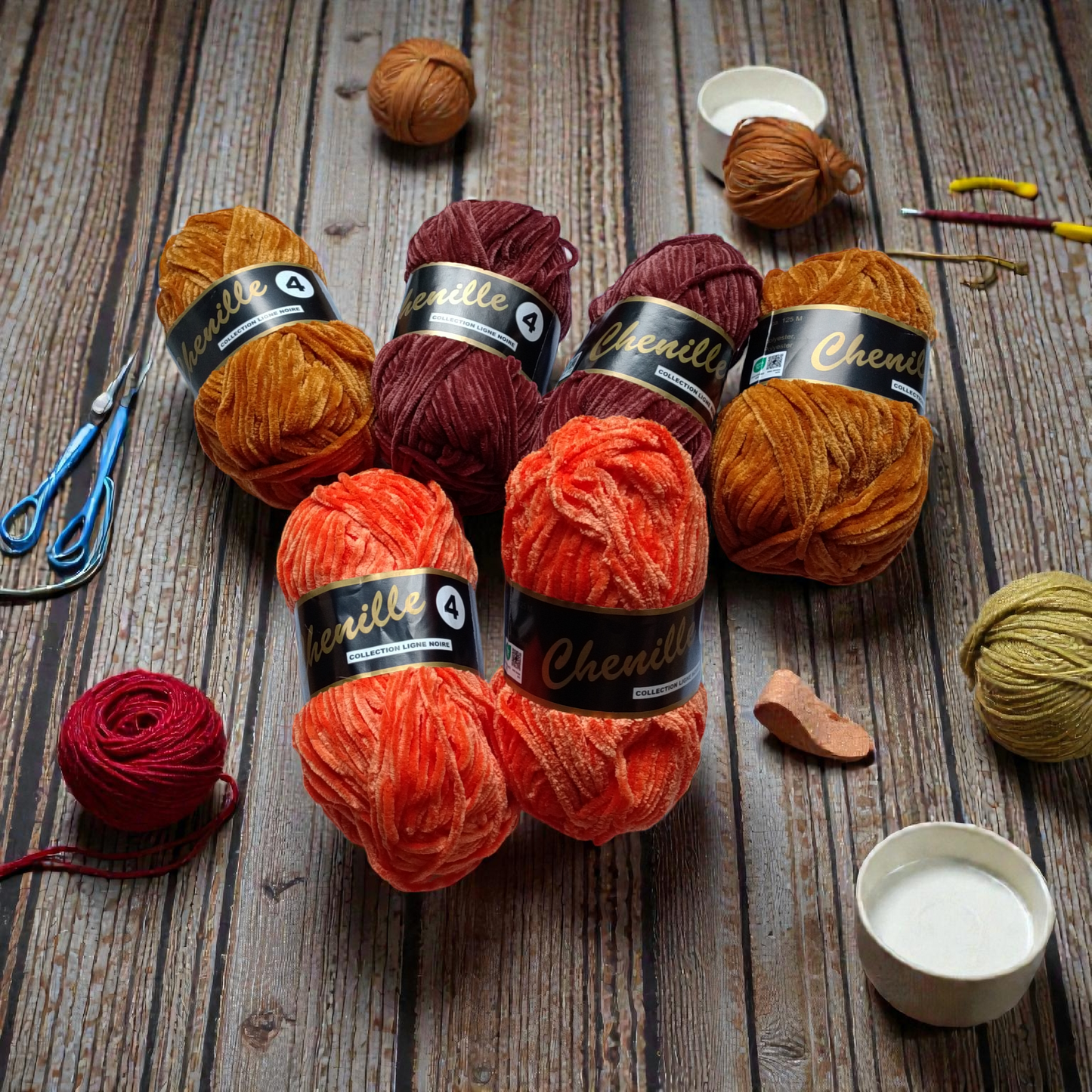 Laine chenille 4