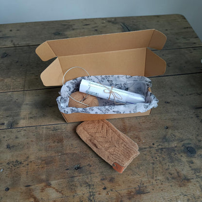 Kit à tricoter mitaines Finesse