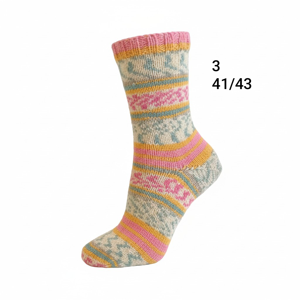 Chaussettes 75% laine