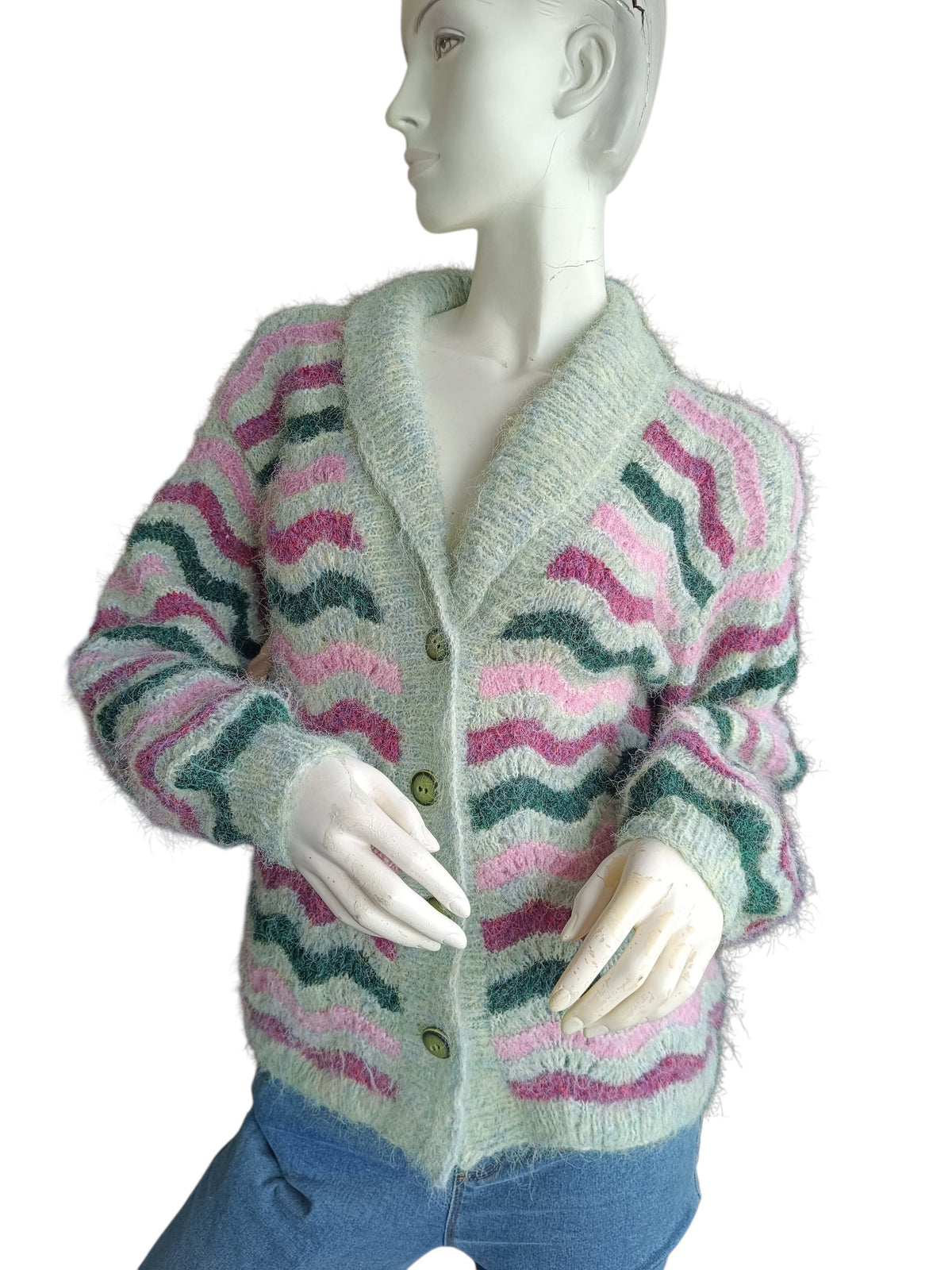Gilet vagues femme