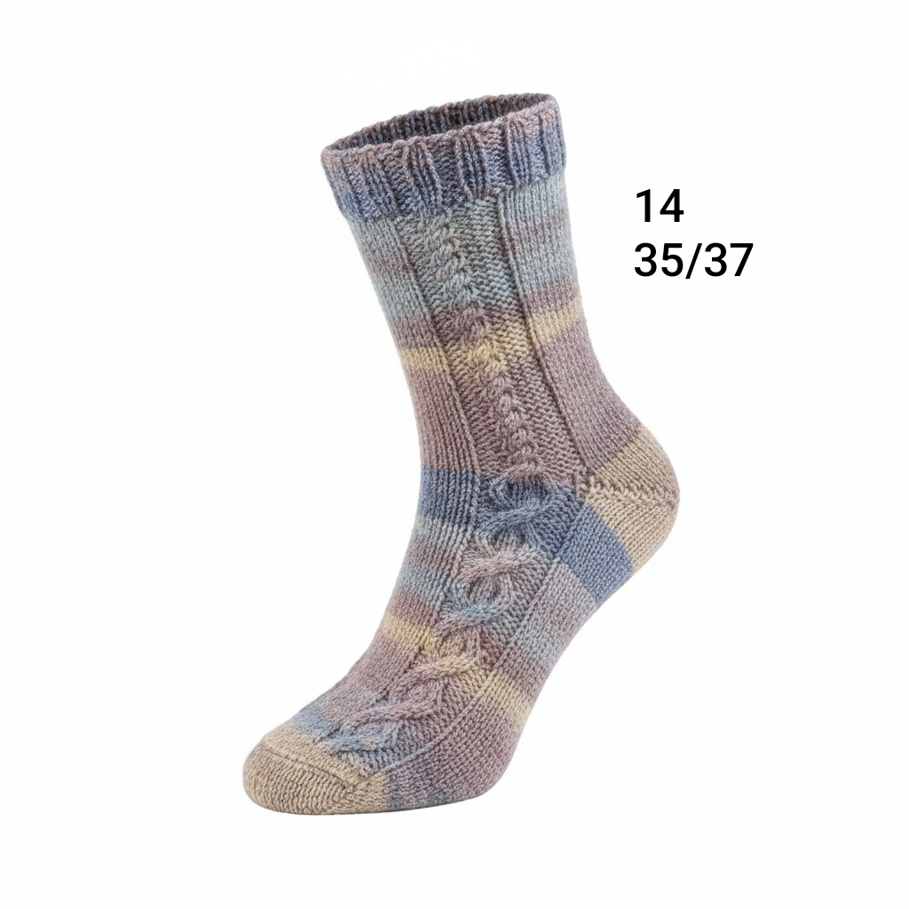 Chaussettes 75% laine