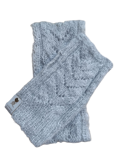 Ensemble bandeau et mitaines mohair